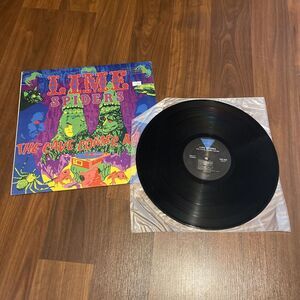 Lime Spiders "The‎ Cave Comes Alive!" LP Virgin Records 90618-1 Promo Copy 1987